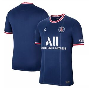 Youth Small Air Jordan Paris St Germain Accor Live Limitless Unisex Jersey